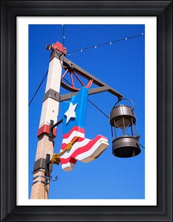 Framed Cowboy Boot, Scottsdale, Phoenix, Arizona, USA Print