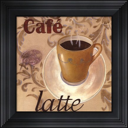 Framed Café Latte Print