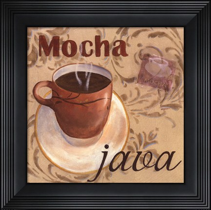Framed Mocha Java Print