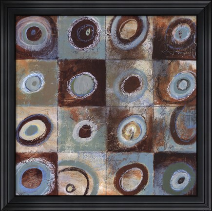 Framed Earth I Print