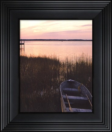 Framed Channel Sunset IV Print