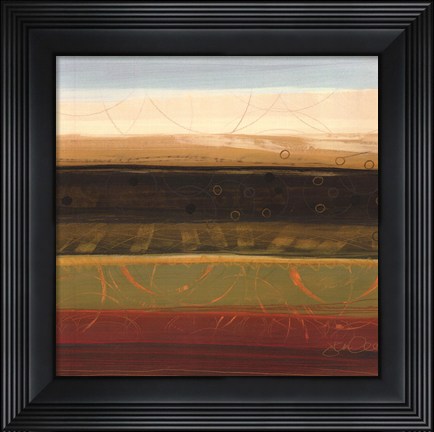 Framed Skyline Square I - Mini Print