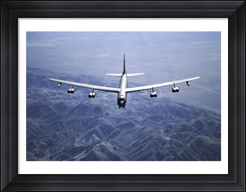 Framed B-52 Bomber Print