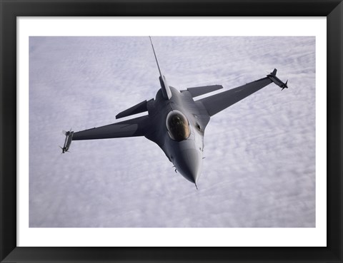 Framed F-16 Fighter Print