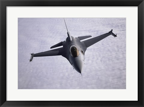 Framed F-16 Fighter Print