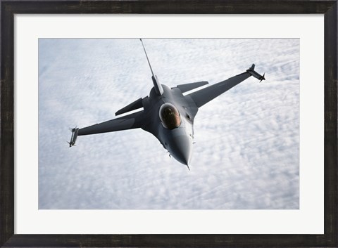 Framed F-16 Fighter Print