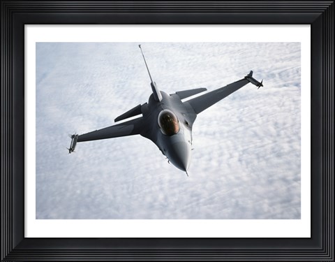 Framed F-16 Fighter Print