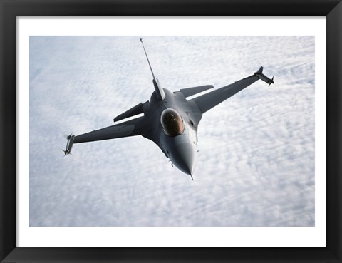 Framed F-16 Fighter Print