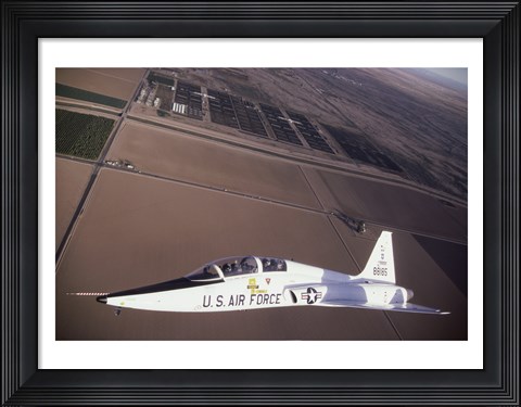 Framed U.S. Air Force T-38 Trainer Print