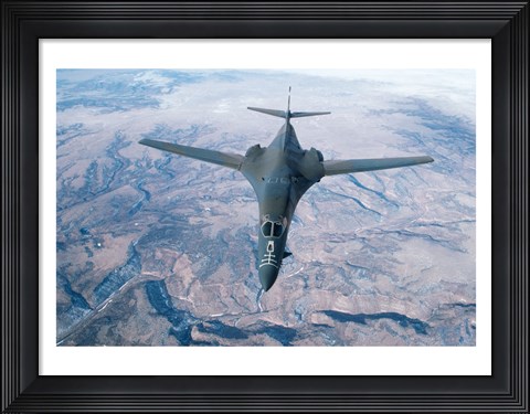 Framed U.S. Air Force B1-B Bomber Print