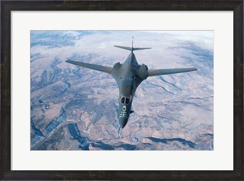Framed U.S. Air Force B1-B Bomber Print