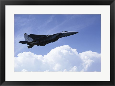 Framed U.S. Air Force F-15 Print