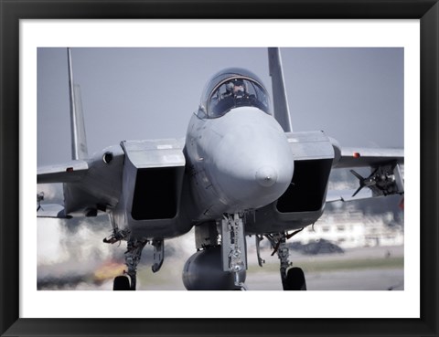 Framed US Air Force F-15 Eagle Fighter Jets Print