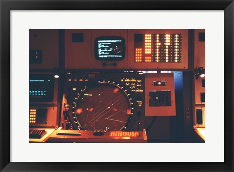 Framed Radar Console U.S. Armed Forces Print