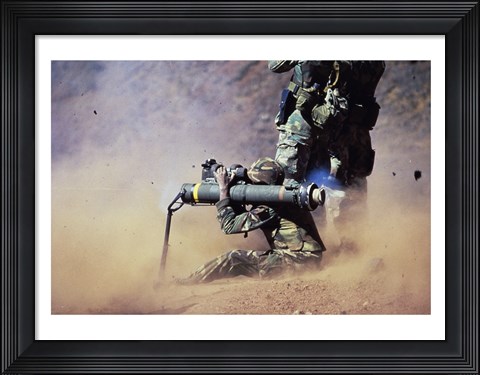 Framed AM-47 Anti-Tank Weapon Print