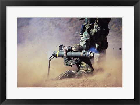 Framed AM-47 Anti-Tank Weapon Print