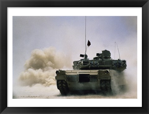 Framed M-2 Tank Print