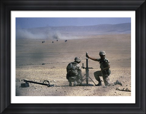 Framed M-224 60MM LT Mourtor Print