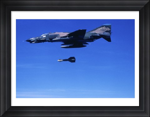 Framed South Korea: F-4E Phantom II Print