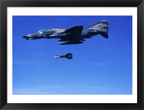 Framed South Korea: F-4E Phantom II Print