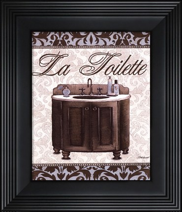 Framed Modern Sink - mini Print