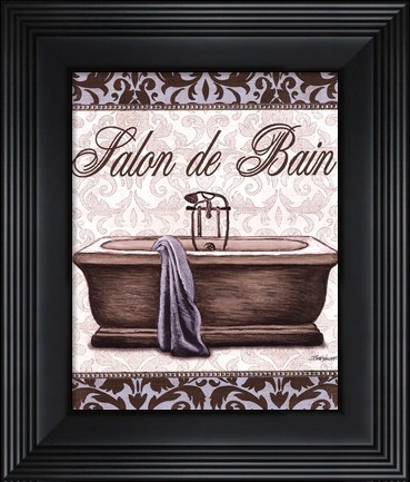 Framed Modern Tub - mini Print