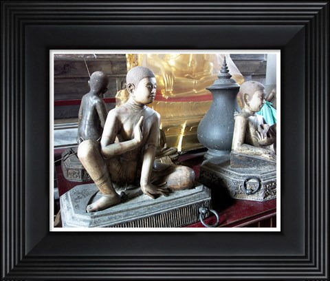 Framed Bangkok Wat Suthat Print