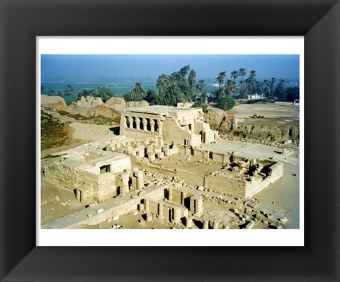 Framed Dendera Temple Egypt Print