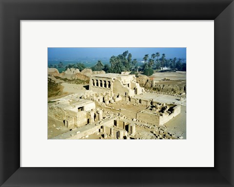 Framed Dendera Temple Egypt Print