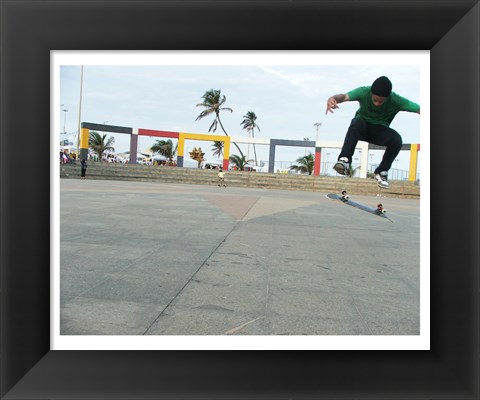 Framed Skate Jump Print