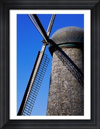 Framed Wind Turbine Print