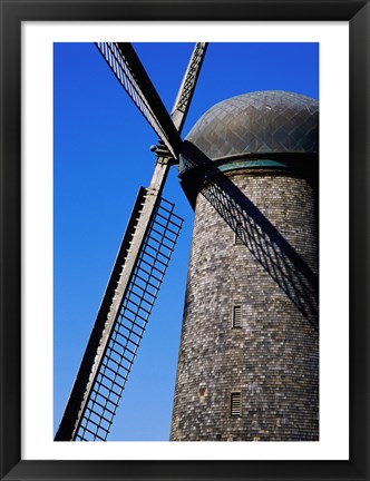 Framed Wind Turbine Print