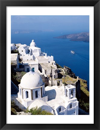 Framed Cyclades Islands, Greece Print