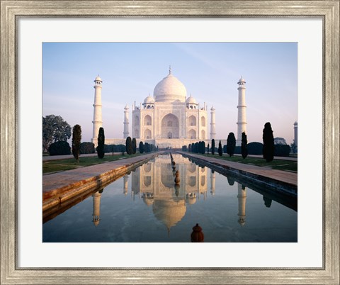 Framed Taj Mahal, Agra, India Print
