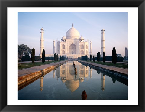 Framed Taj Mahal, Agra, India Print