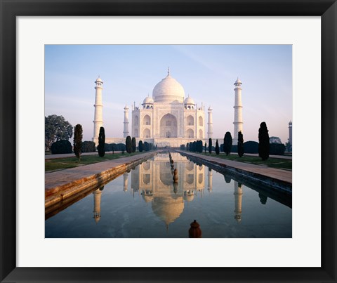 Framed Taj Mahal, Agra, India Print