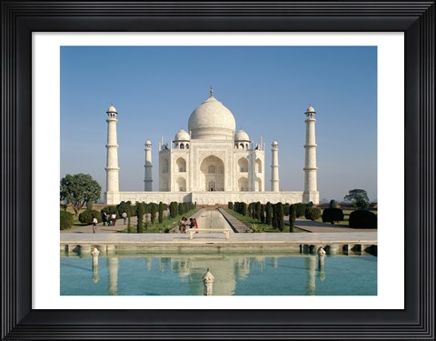 Framed Photo of theTaj Mahal Print