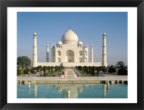 Framed Photo of theTaj Mahal Print