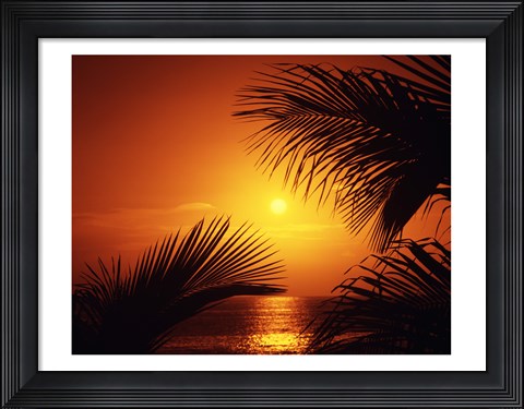 Framed Kihei Maui Hawaii USA Print