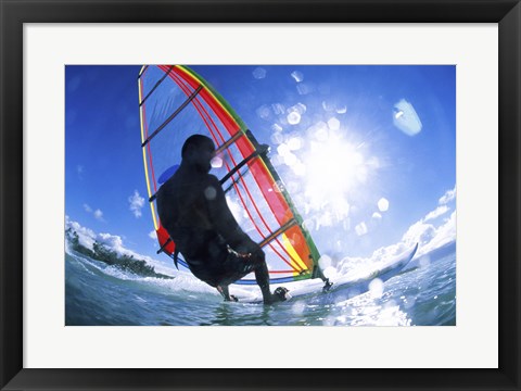 Framed Kanaha Beach Maui Hawaii USA Print