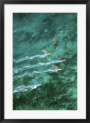 Framed Kanaha Beach Maui Hawaii USA Print
