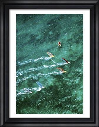 Framed Kanaha Beach Maui Hawaii USA Print