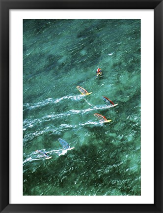 Framed Kanaha Beach Maui Hawaii USA Print