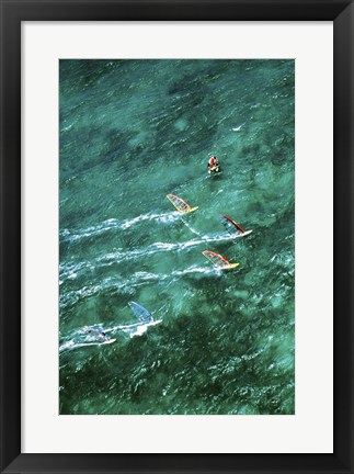 Framed Kanaha Beach Maui Hawaii USA Print