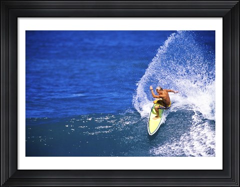 Framed South Shore Maui Hawaii USA Print