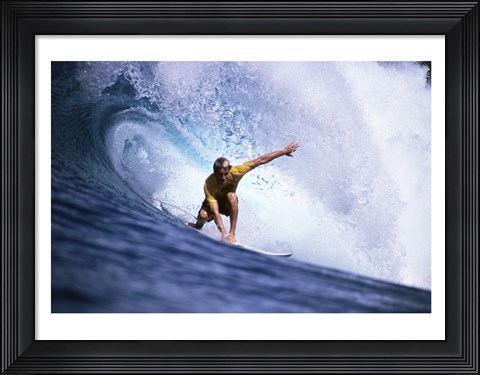 Framed North Shore Oahu Hawaii USA Print