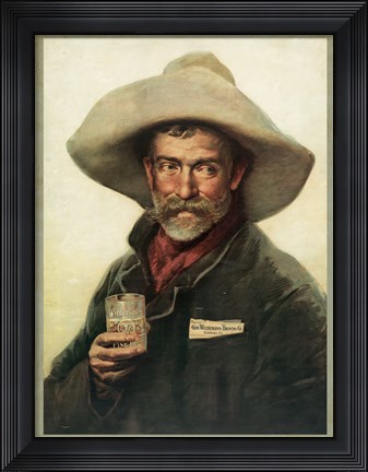 Framed Geo Wiedemann Brewing Company Print