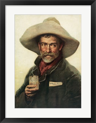 Framed Geo Wiedemann Brewing Company Print