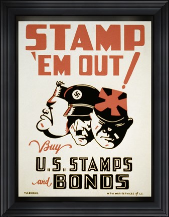 Framed Stamp Em Out! Print