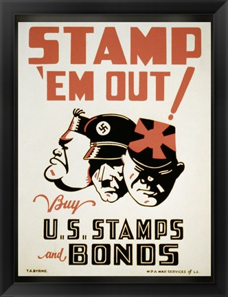 Framed Stamp Em Out! Print